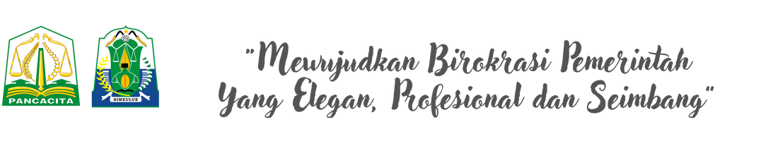 Logo e-Keurani Pemkab Simeulue